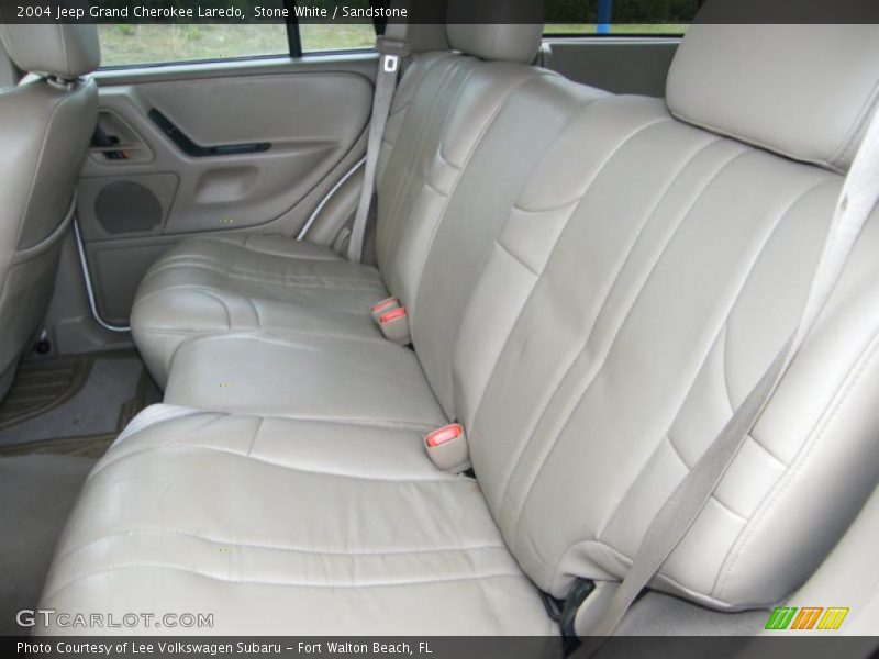 Stone White / Sandstone 2004 Jeep Grand Cherokee Laredo