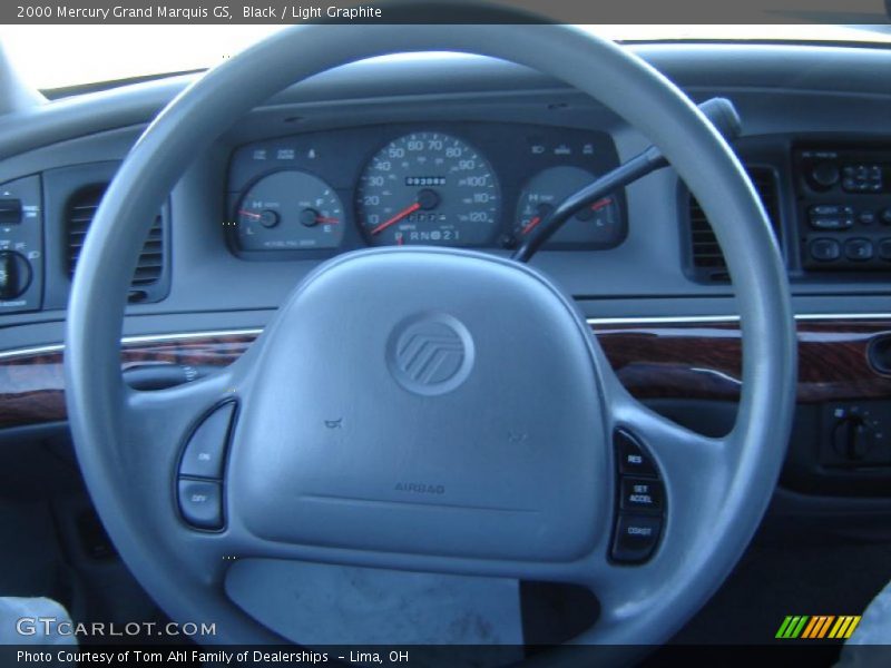 Black / Light Graphite 2000 Mercury Grand Marquis GS