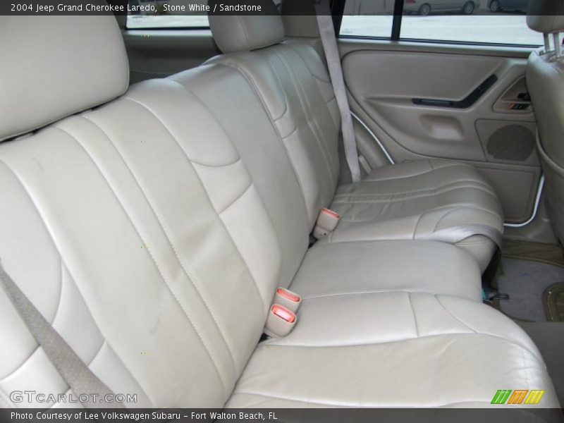 Stone White / Sandstone 2004 Jeep Grand Cherokee Laredo