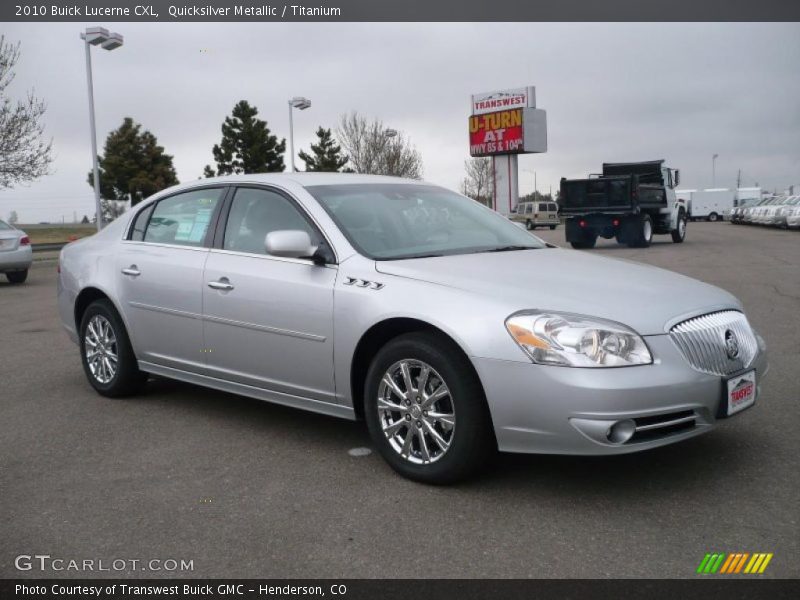 Quicksilver Metallic / Titanium 2010 Buick Lucerne CXL