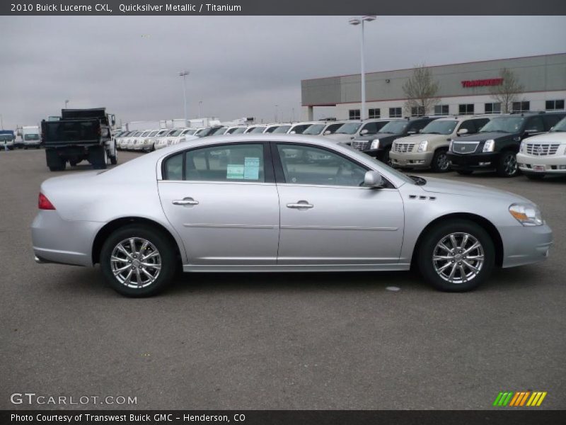 Quicksilver Metallic / Titanium 2010 Buick Lucerne CXL
