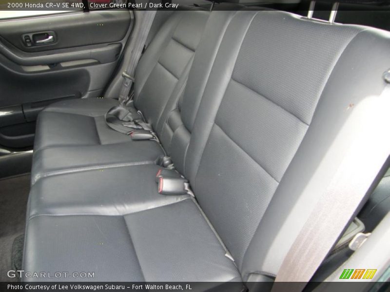 Clover Green Pearl / Dark Gray 2000 Honda CR-V SE 4WD
