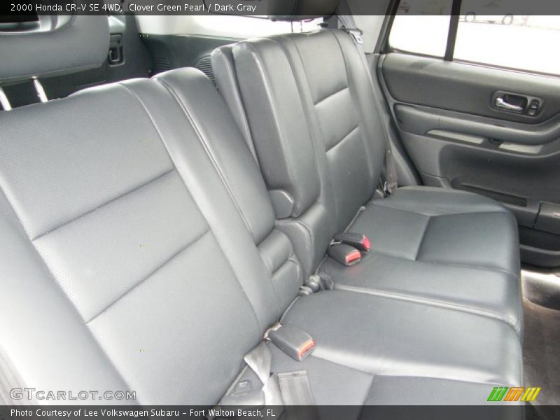 Clover Green Pearl / Dark Gray 2000 Honda CR-V SE 4WD