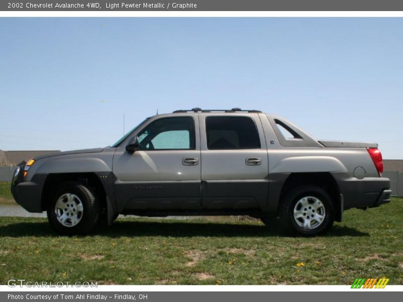 Light Pewter Metallic / Graphite 2002 Chevrolet Avalanche 4WD