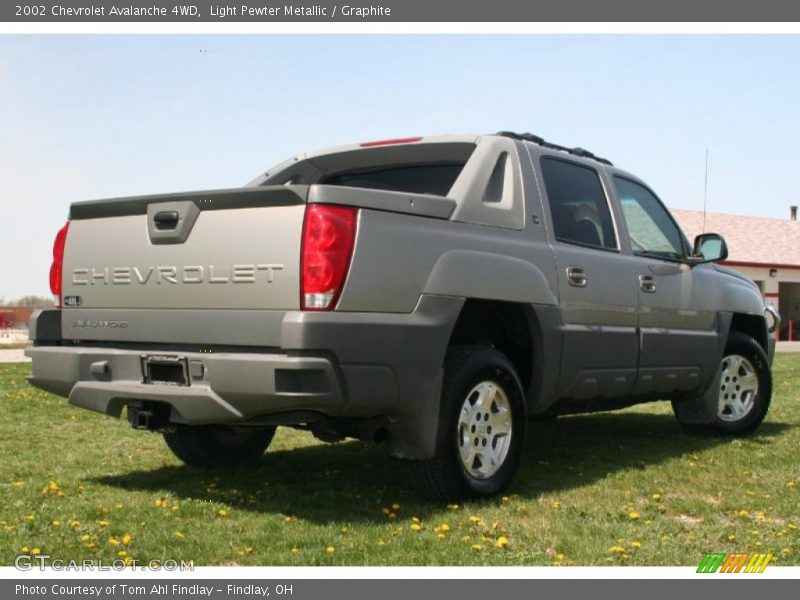 Light Pewter Metallic / Graphite 2002 Chevrolet Avalanche 4WD