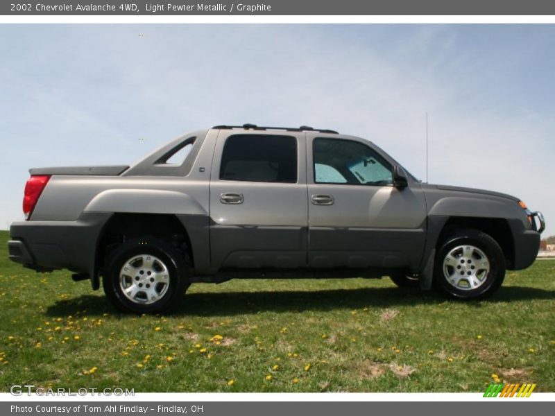 Light Pewter Metallic / Graphite 2002 Chevrolet Avalanche 4WD