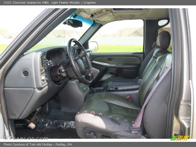 Light Pewter Metallic / Graphite 2002 Chevrolet Avalanche 4WD