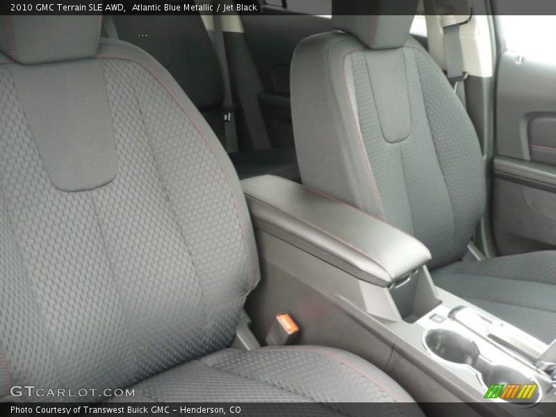 Atlantic Blue Metallic / Jet Black 2010 GMC Terrain SLE AWD