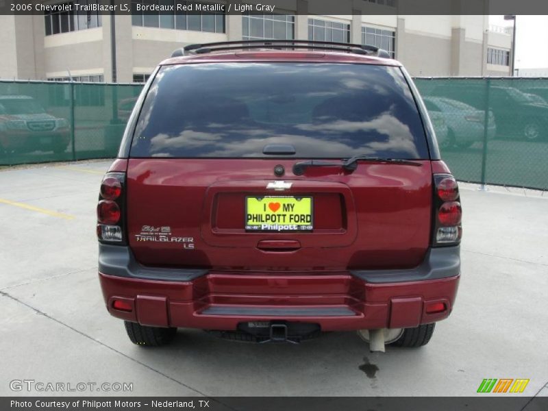 Bordeaux Red Metallic / Light Gray 2006 Chevrolet TrailBlazer LS