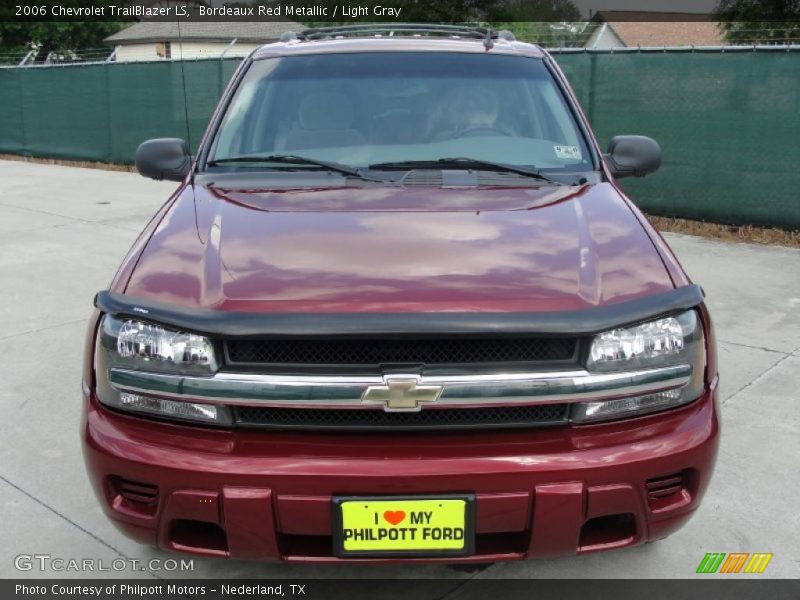 Bordeaux Red Metallic / Light Gray 2006 Chevrolet TrailBlazer LS