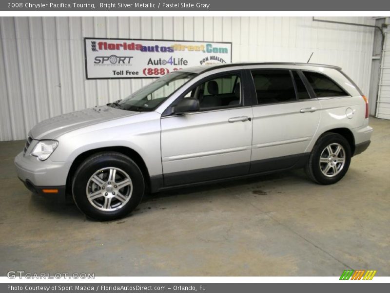 Bright Silver Metallic / Pastel Slate Gray 2008 Chrysler Pacifica Touring