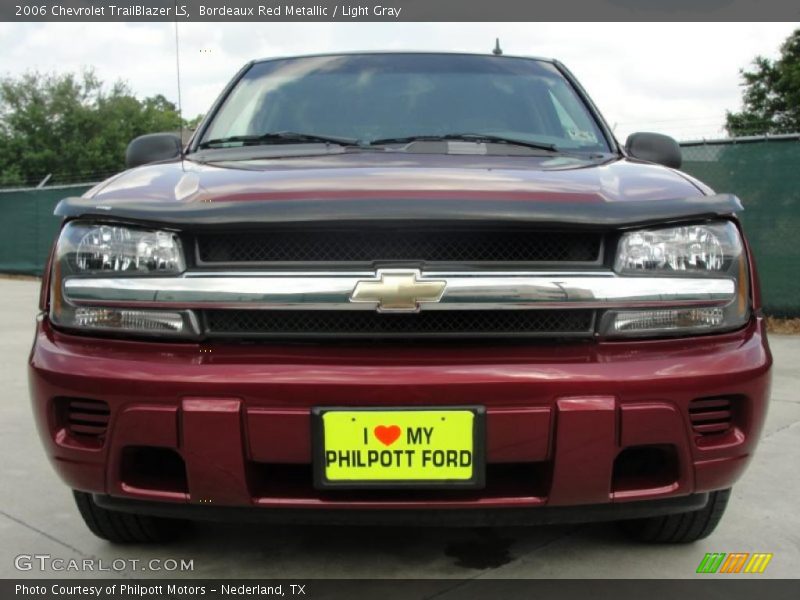 Bordeaux Red Metallic / Light Gray 2006 Chevrolet TrailBlazer LS