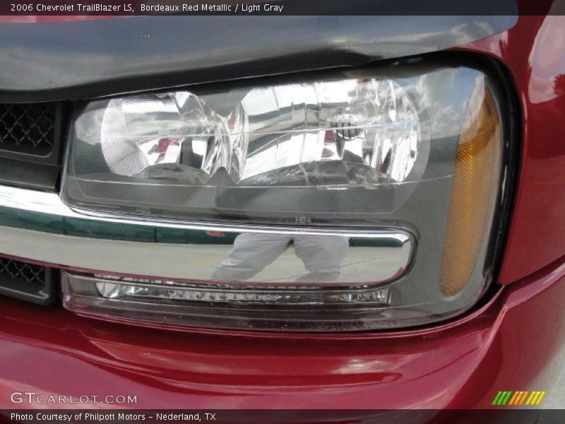 Bordeaux Red Metallic / Light Gray 2006 Chevrolet TrailBlazer LS