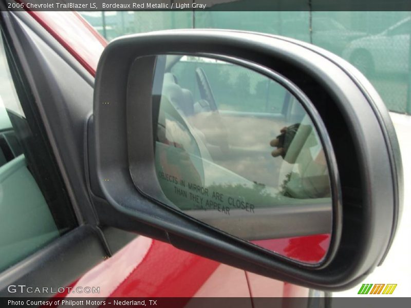 Bordeaux Red Metallic / Light Gray 2006 Chevrolet TrailBlazer LS