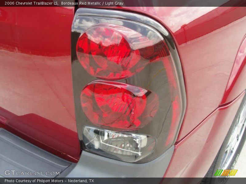 Bordeaux Red Metallic / Light Gray 2006 Chevrolet TrailBlazer LS