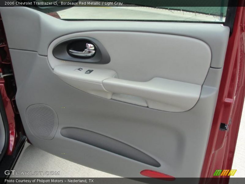 Bordeaux Red Metallic / Light Gray 2006 Chevrolet TrailBlazer LS