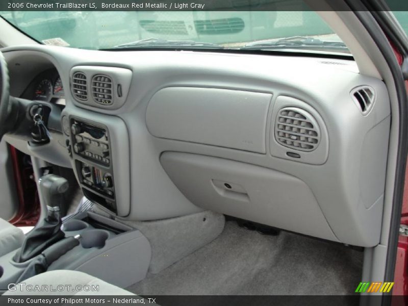 Bordeaux Red Metallic / Light Gray 2006 Chevrolet TrailBlazer LS