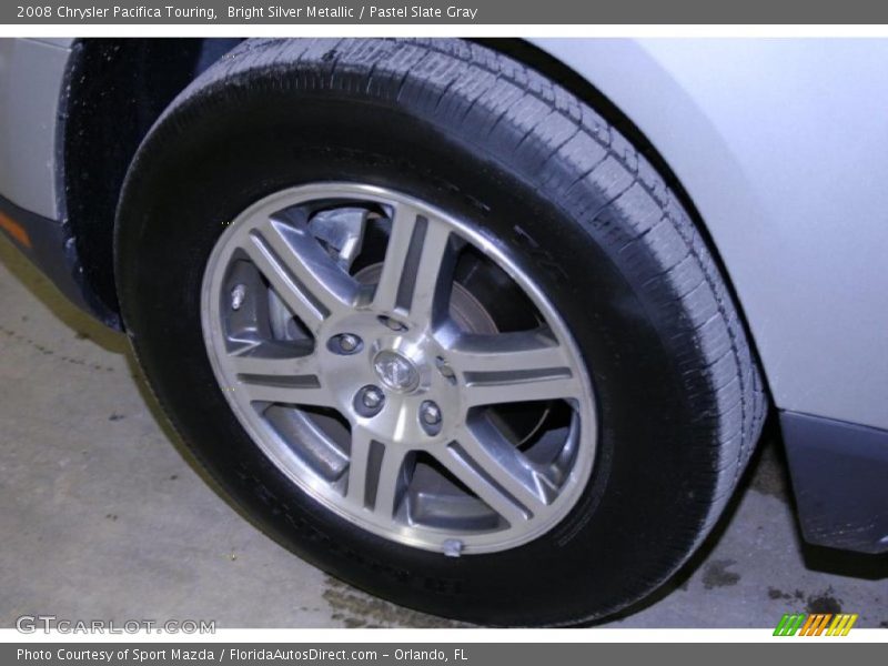 Bright Silver Metallic / Pastel Slate Gray 2008 Chrysler Pacifica Touring