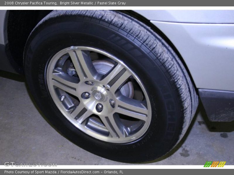 Bright Silver Metallic / Pastel Slate Gray 2008 Chrysler Pacifica Touring