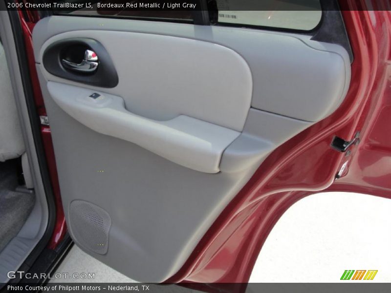 Bordeaux Red Metallic / Light Gray 2006 Chevrolet TrailBlazer LS