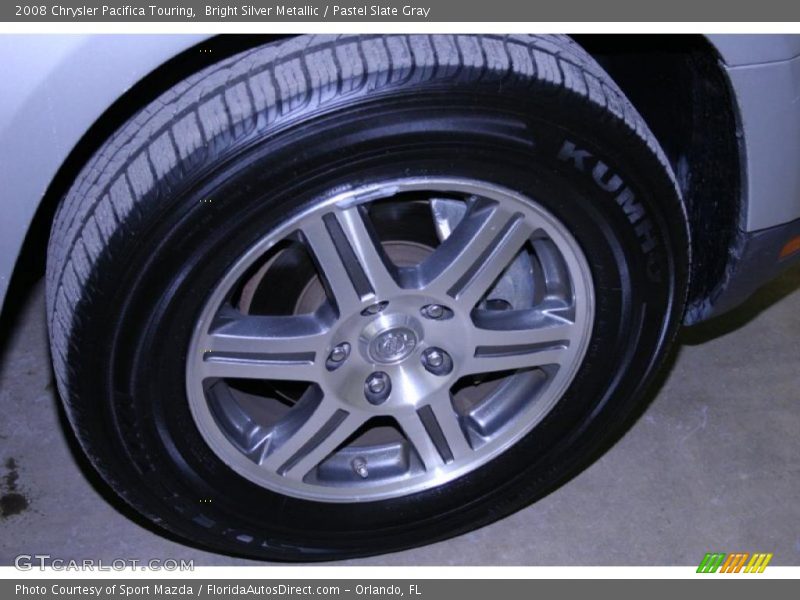 Bright Silver Metallic / Pastel Slate Gray 2008 Chrysler Pacifica Touring