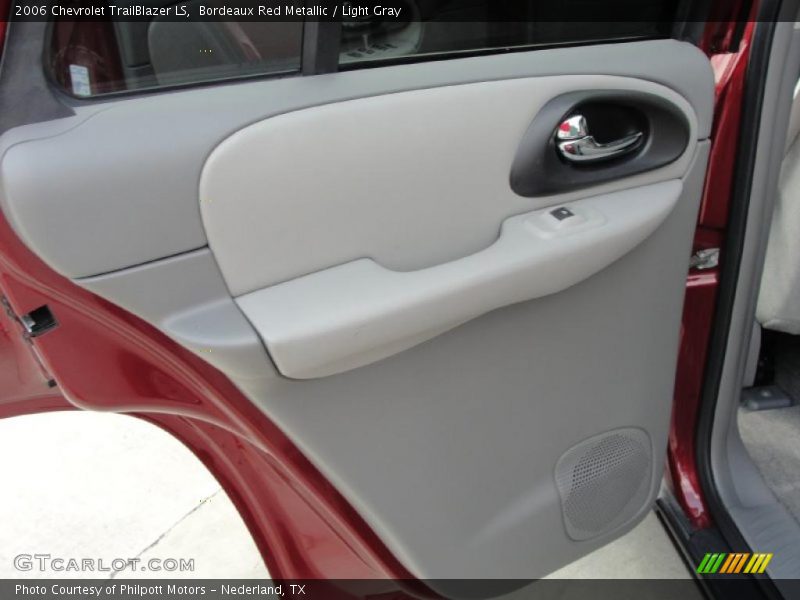 Bordeaux Red Metallic / Light Gray 2006 Chevrolet TrailBlazer LS