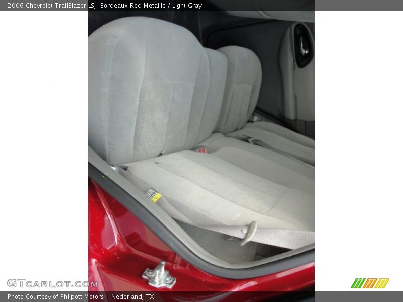 Bordeaux Red Metallic / Light Gray 2006 Chevrolet TrailBlazer LS