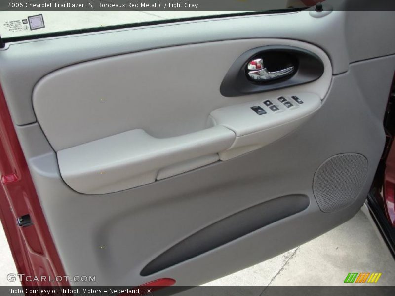 Bordeaux Red Metallic / Light Gray 2006 Chevrolet TrailBlazer LS