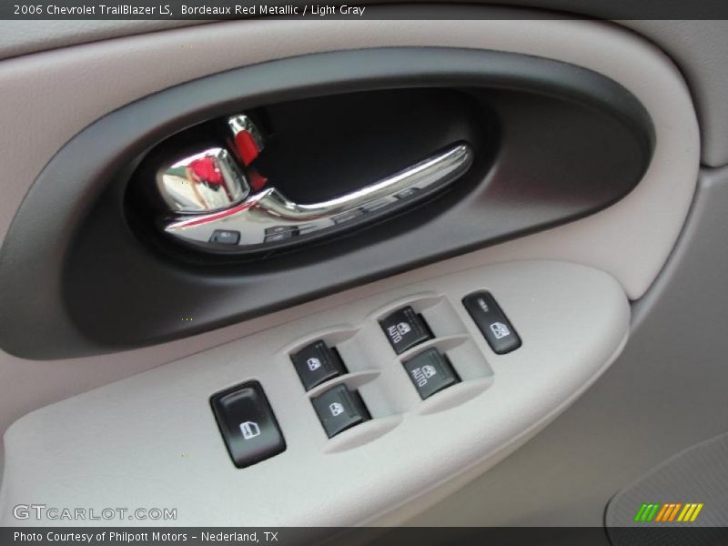 Bordeaux Red Metallic / Light Gray 2006 Chevrolet TrailBlazer LS