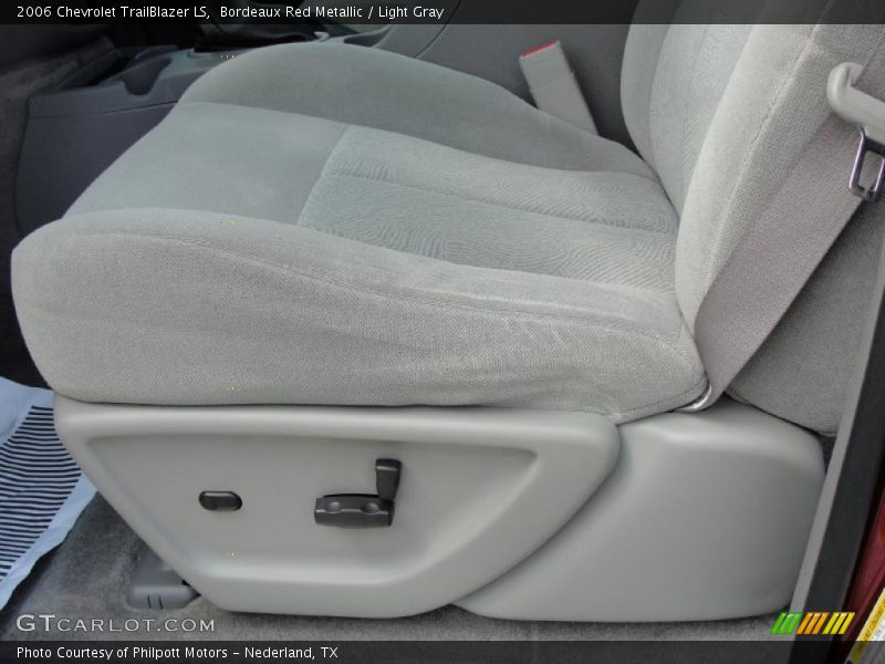 Bordeaux Red Metallic / Light Gray 2006 Chevrolet TrailBlazer LS