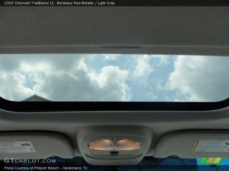 Bordeaux Red Metallic / Light Gray 2006 Chevrolet TrailBlazer LS