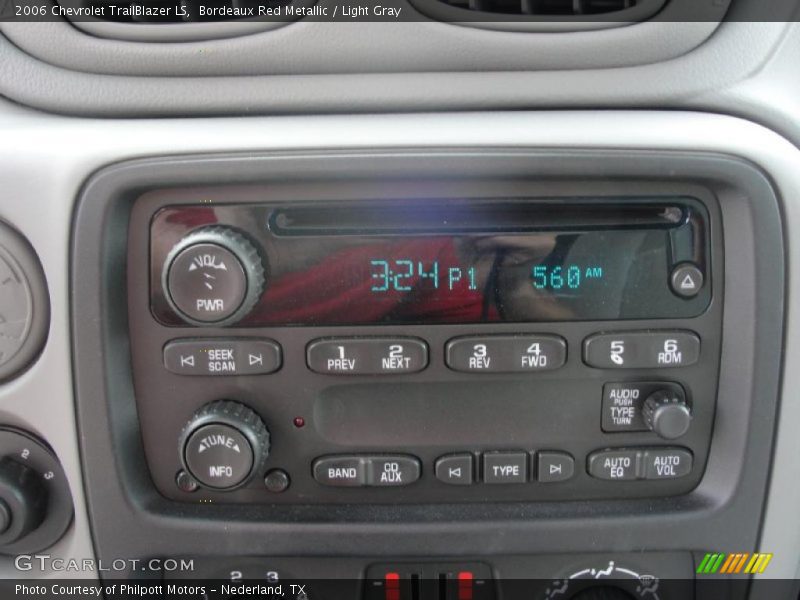 Bordeaux Red Metallic / Light Gray 2006 Chevrolet TrailBlazer LS