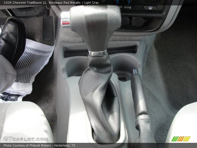Bordeaux Red Metallic / Light Gray 2006 Chevrolet TrailBlazer LS