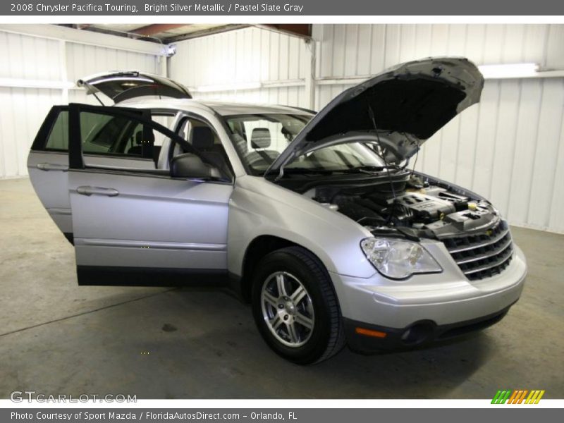 Bright Silver Metallic / Pastel Slate Gray 2008 Chrysler Pacifica Touring