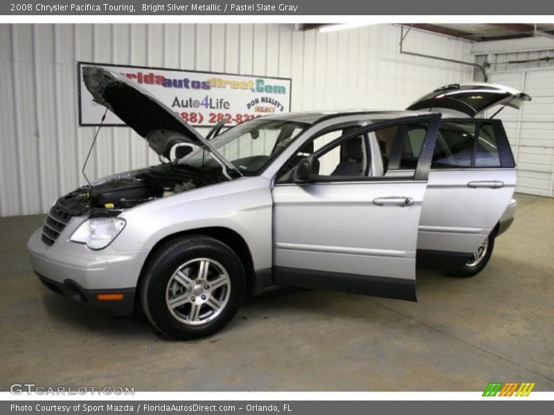 Bright Silver Metallic / Pastel Slate Gray 2008 Chrysler Pacifica Touring
