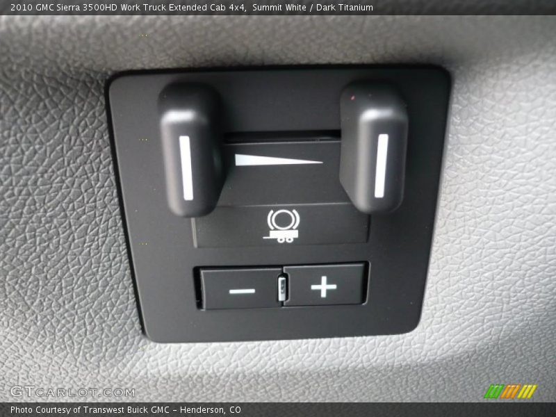 Summit White / Dark Titanium 2010 GMC Sierra 3500HD Work Truck Extended Cab 4x4