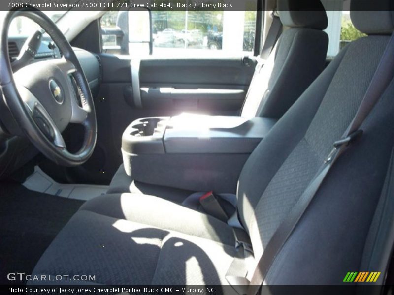Black / Ebony Black 2008 Chevrolet Silverado 2500HD LT Z71 Crew Cab 4x4