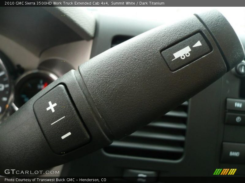 Summit White / Dark Titanium 2010 GMC Sierra 3500HD Work Truck Extended Cab 4x4