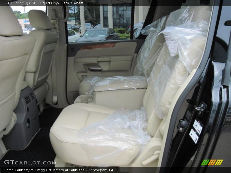 Liquid Onyx Black / Wheat 2010 Infiniti QX 56