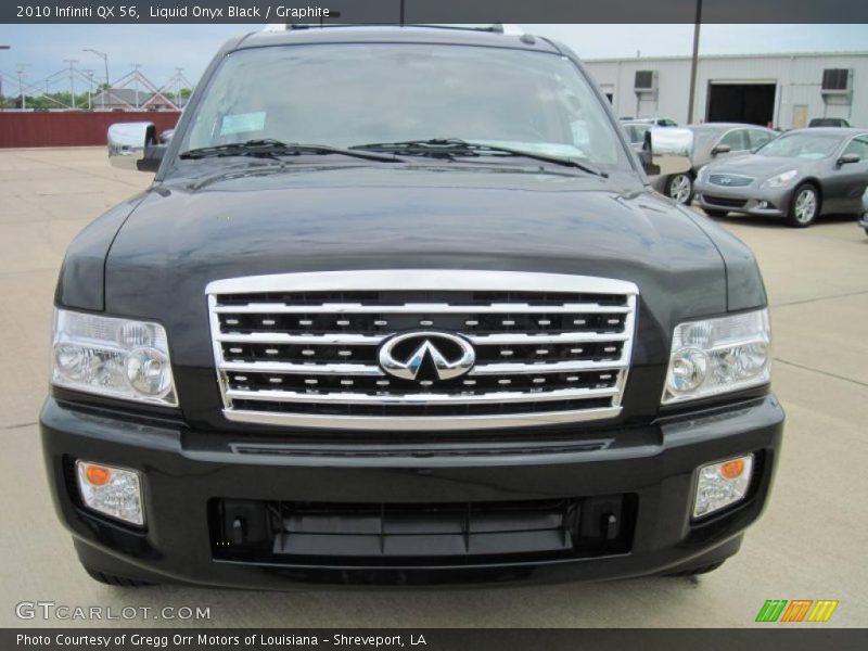 Liquid Onyx Black / Graphite 2010 Infiniti QX 56
