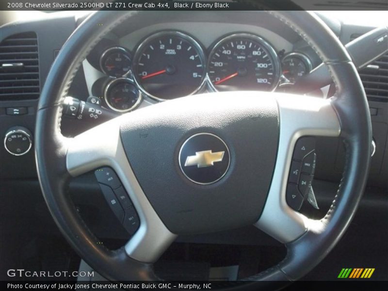 Black / Ebony Black 2008 Chevrolet Silverado 2500HD LT Z71 Crew Cab 4x4