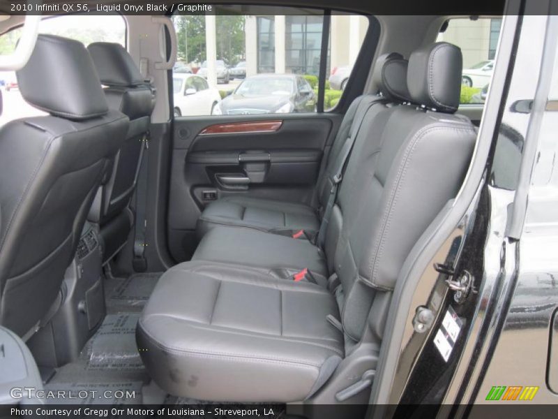 Liquid Onyx Black / Graphite 2010 Infiniti QX 56