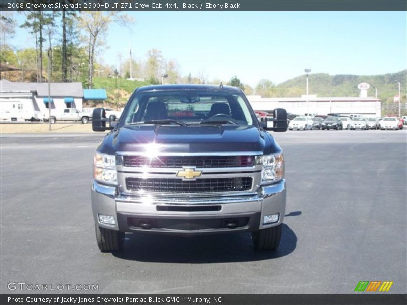 Black / Ebony Black 2008 Chevrolet Silverado 2500HD LT Z71 Crew Cab 4x4