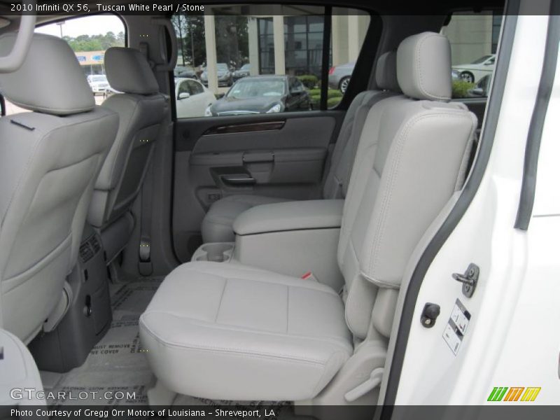Tuscan White Pearl / Stone 2010 Infiniti QX 56