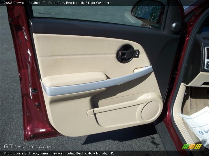 Deep Ruby Red Metallic / Light Cashmere 2008 Chevrolet Equinox LT