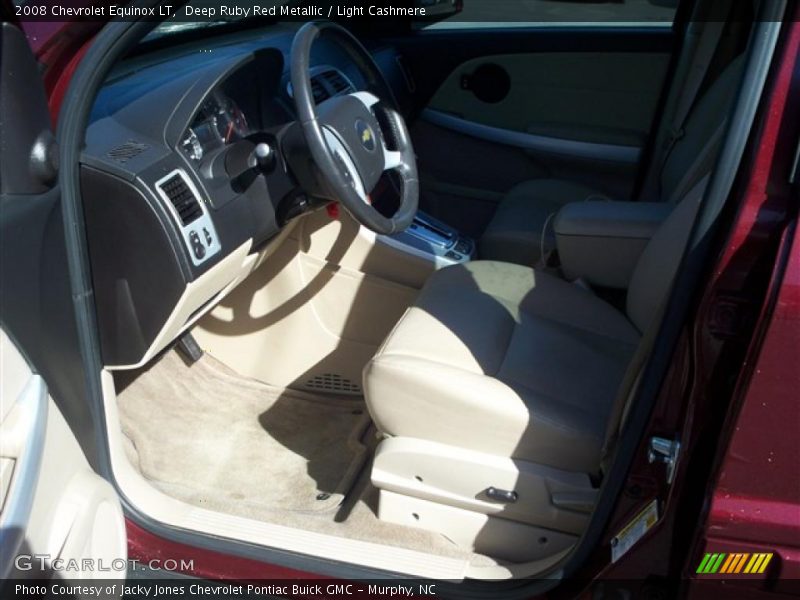Deep Ruby Red Metallic / Light Cashmere 2008 Chevrolet Equinox LT