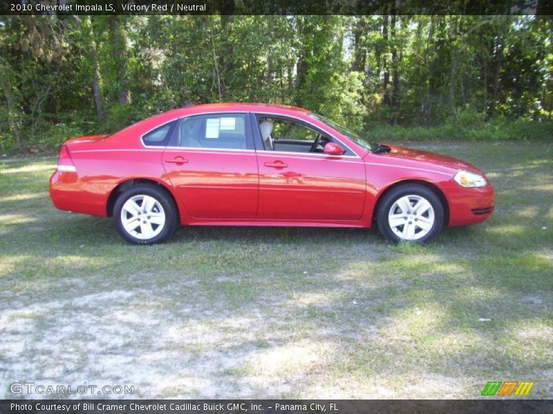 Victory Red / Neutral 2010 Chevrolet Impala LS