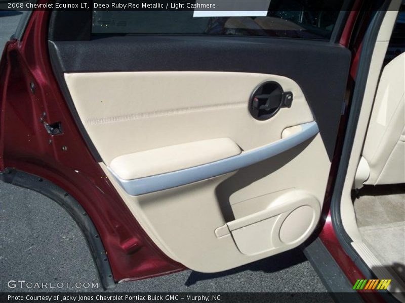 Deep Ruby Red Metallic / Light Cashmere 2008 Chevrolet Equinox LT