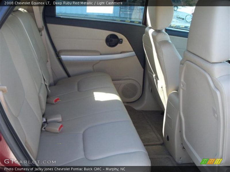 Deep Ruby Red Metallic / Light Cashmere 2008 Chevrolet Equinox LT