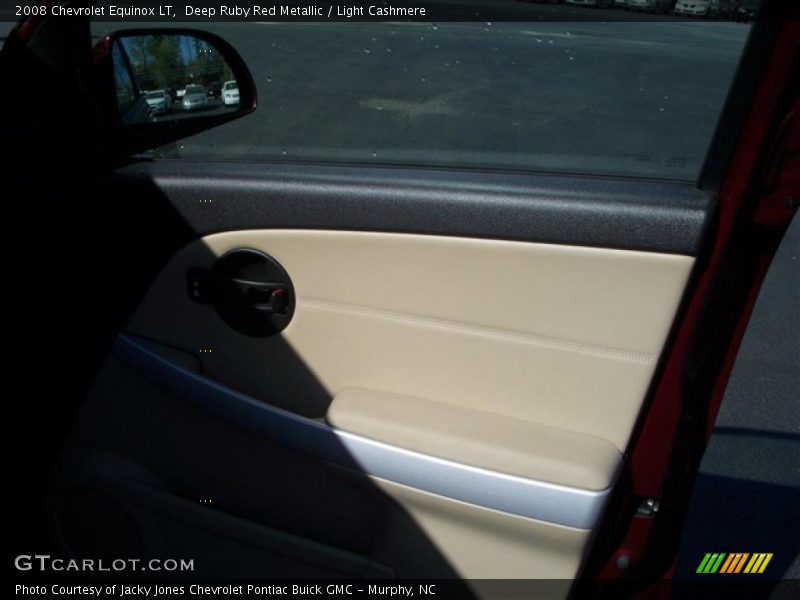 Deep Ruby Red Metallic / Light Cashmere 2008 Chevrolet Equinox LT